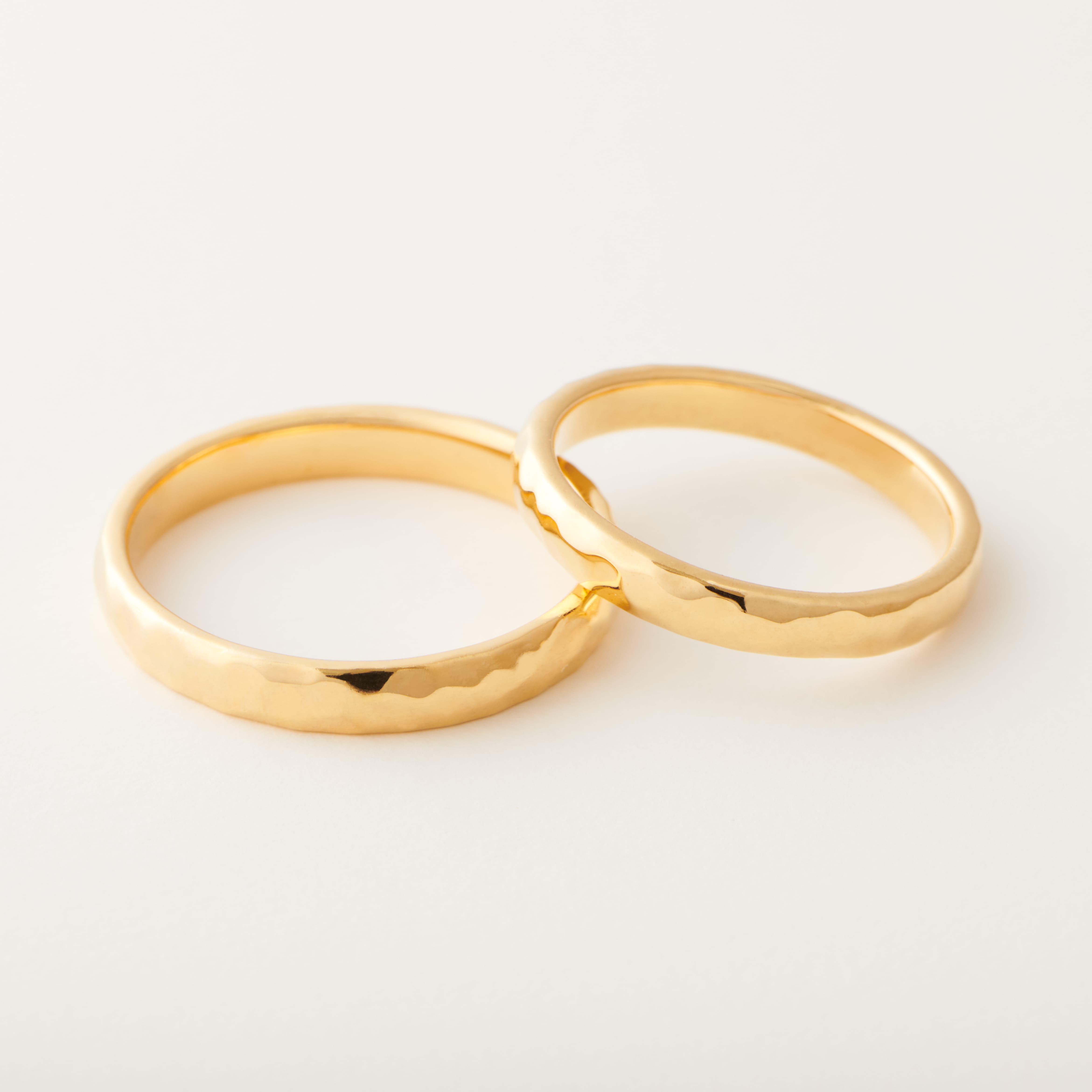 結婚指輪“クラフト“ | 槌目 春